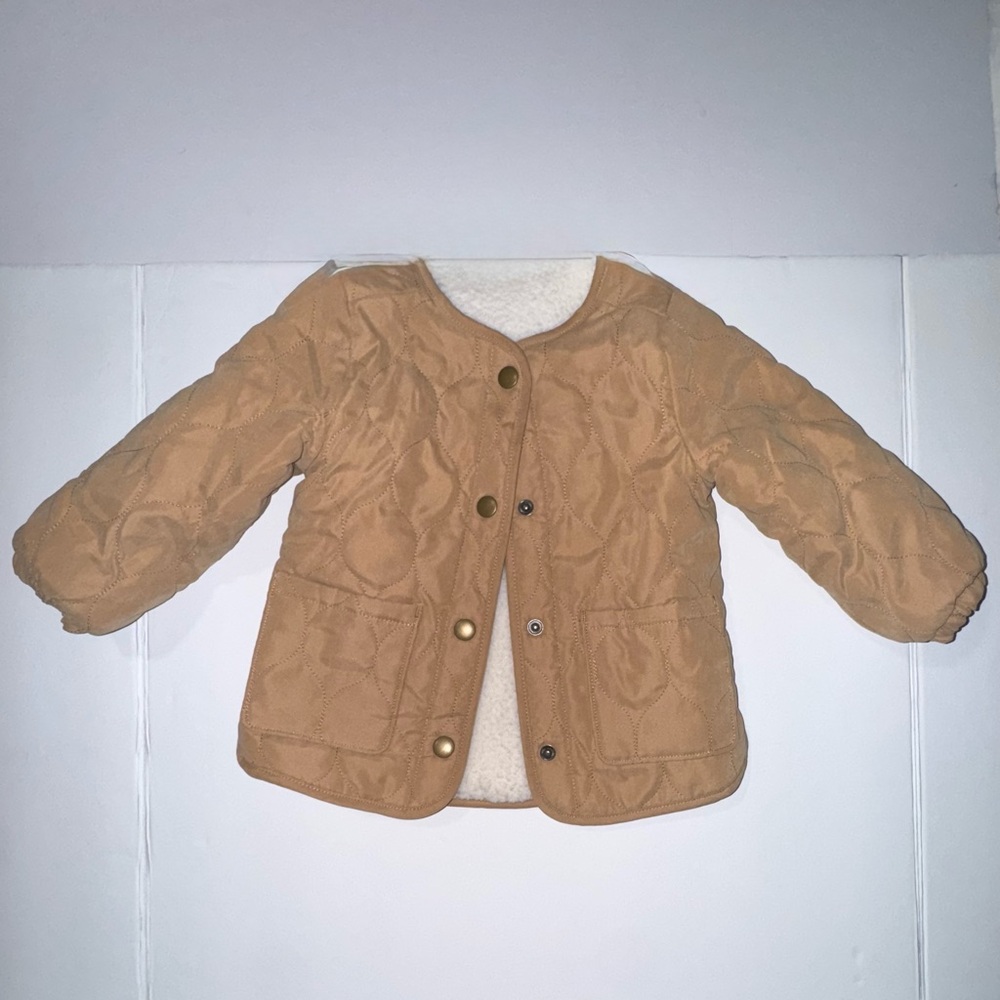 Old Navy Cozy Tan Kids Jacket